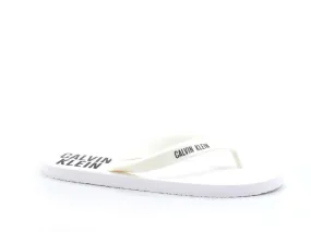 CALVIN KLEIN Intense Power Flip Flop Ciabatta Infradito White Bianco HM0HM00545