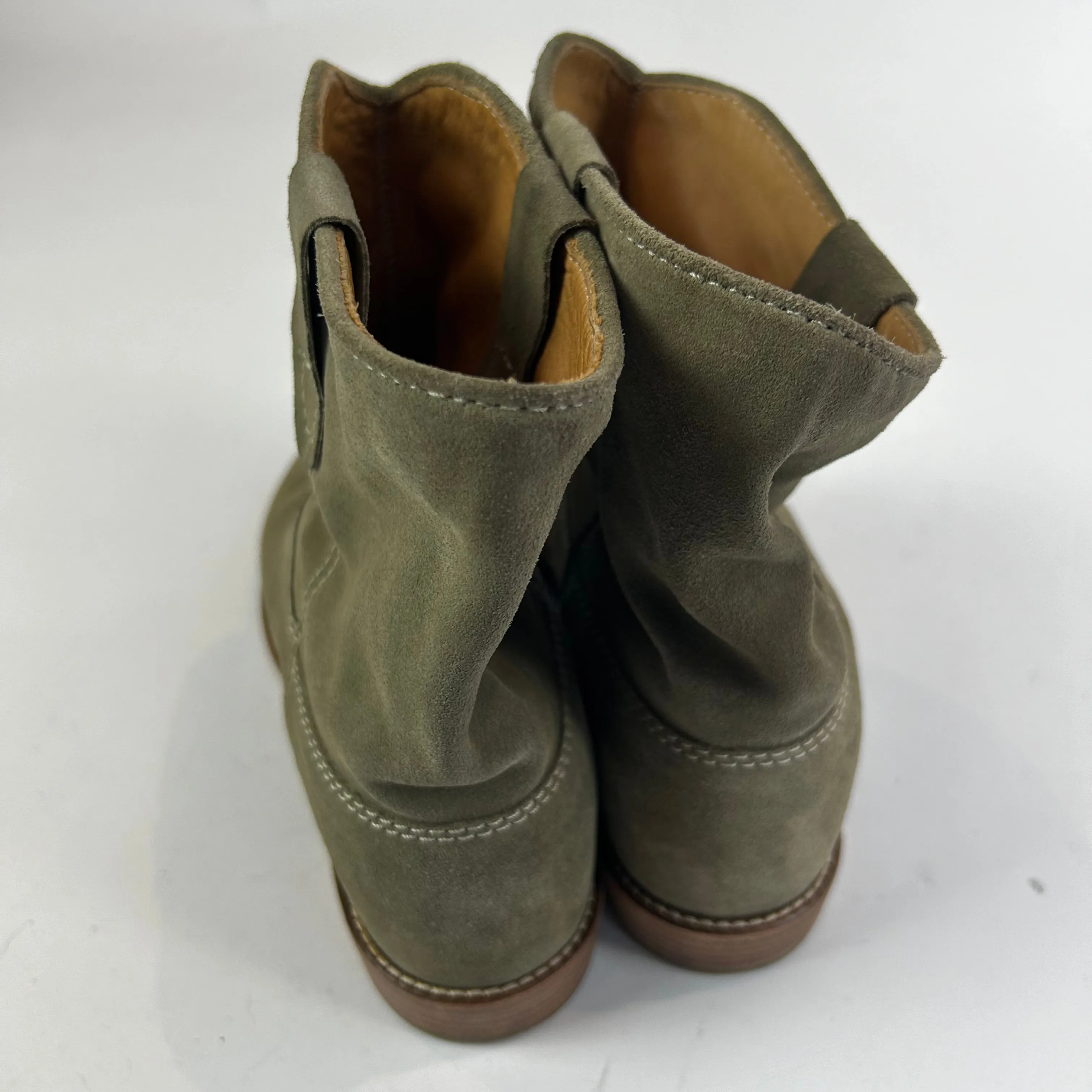 Isabel Marant Etoile 595 Stone Suede Susee Ankle Boots 39