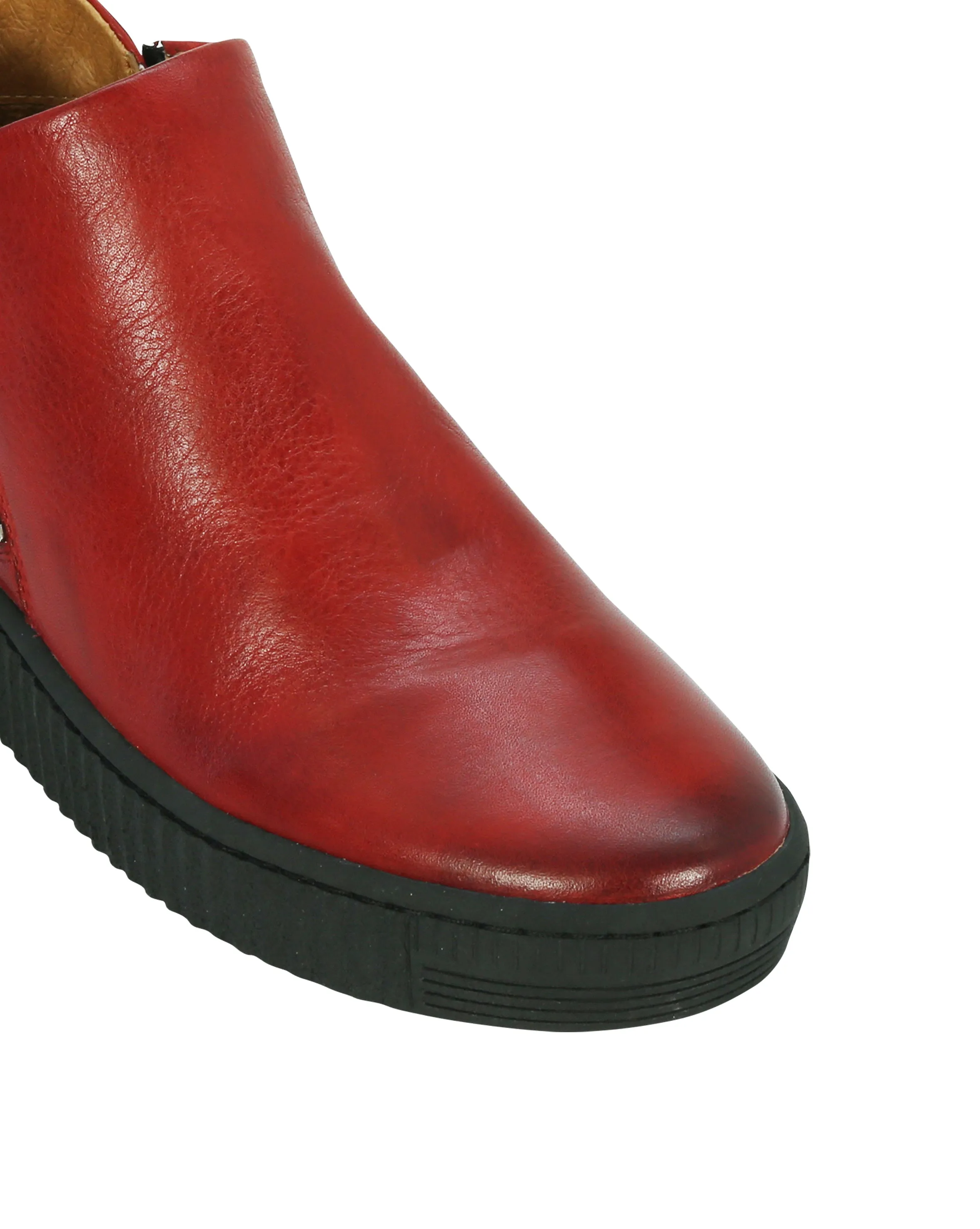 Jovia Flat Ankle Boots
