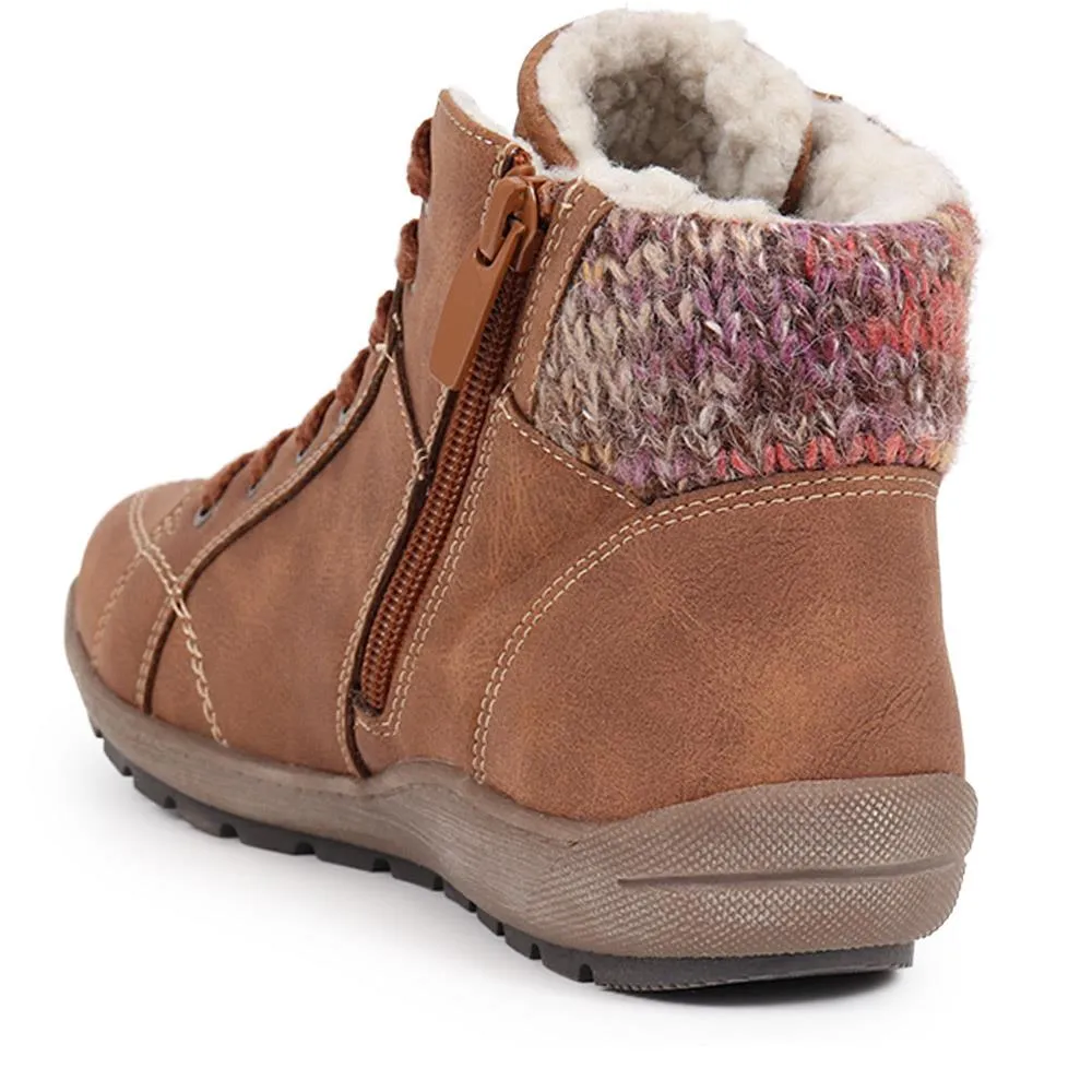 Lace-Up Ankle Boots  - SUPRE40003 / 326 257