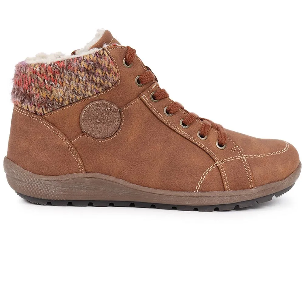 Lace-Up Ankle Boots  - SUPRE40003 / 326 257