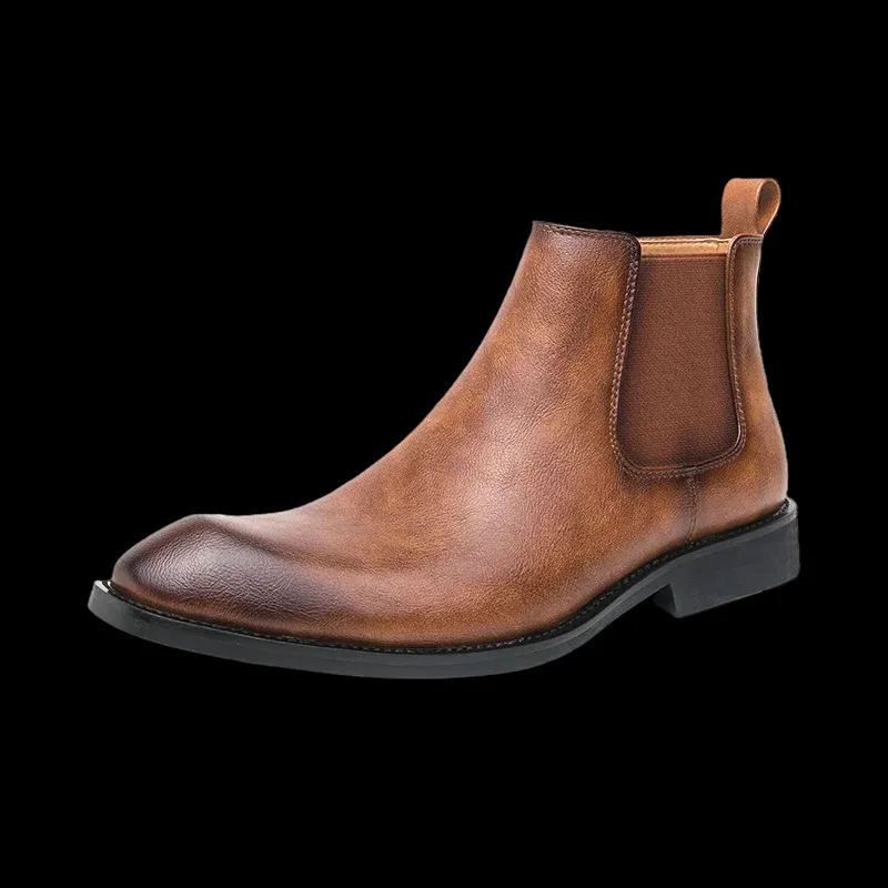 Men's Classic Lace Up Chelsea Boots with Zipper | For Everyday Wear