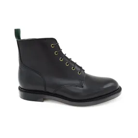 Classic Black Derby Boots with Double Leather Sole by NPS GLADSTONE