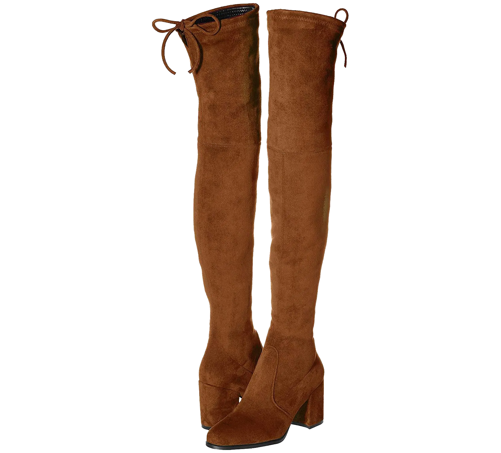 Paige Slim Fit Over The Knee Block Heel Boots