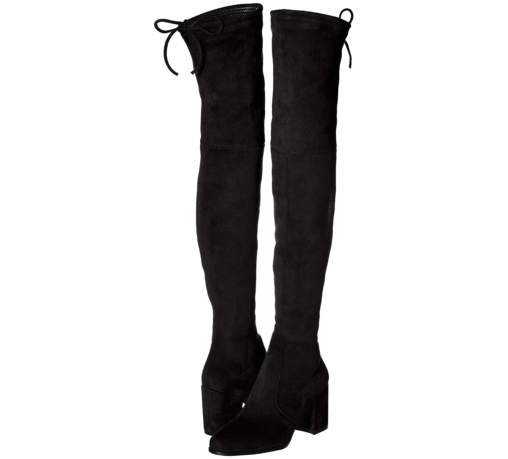 Paige Slim Fit Over The Knee Block Heel Boots