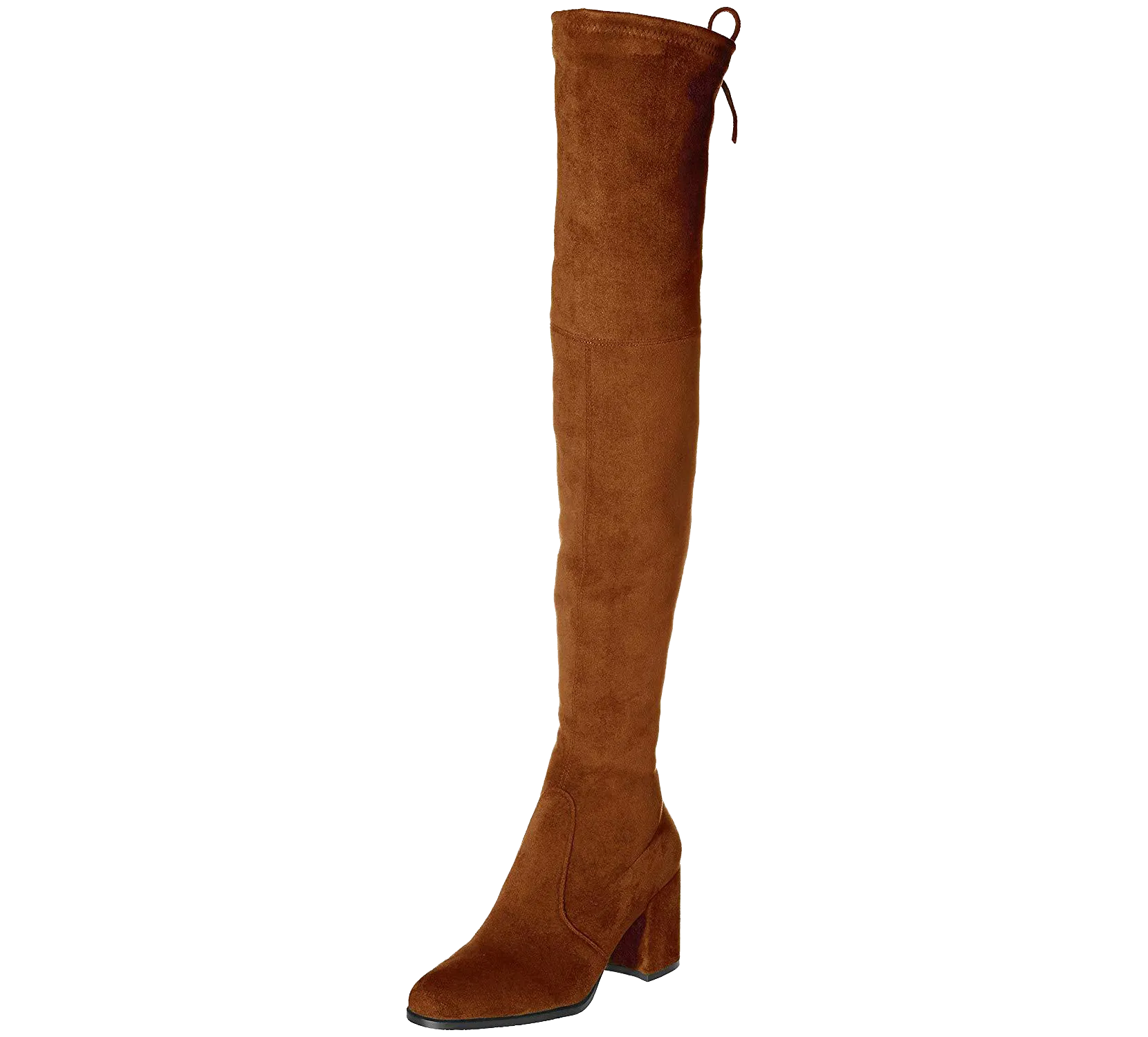 Paige Slim Fit Over The Knee Block Heel Boots