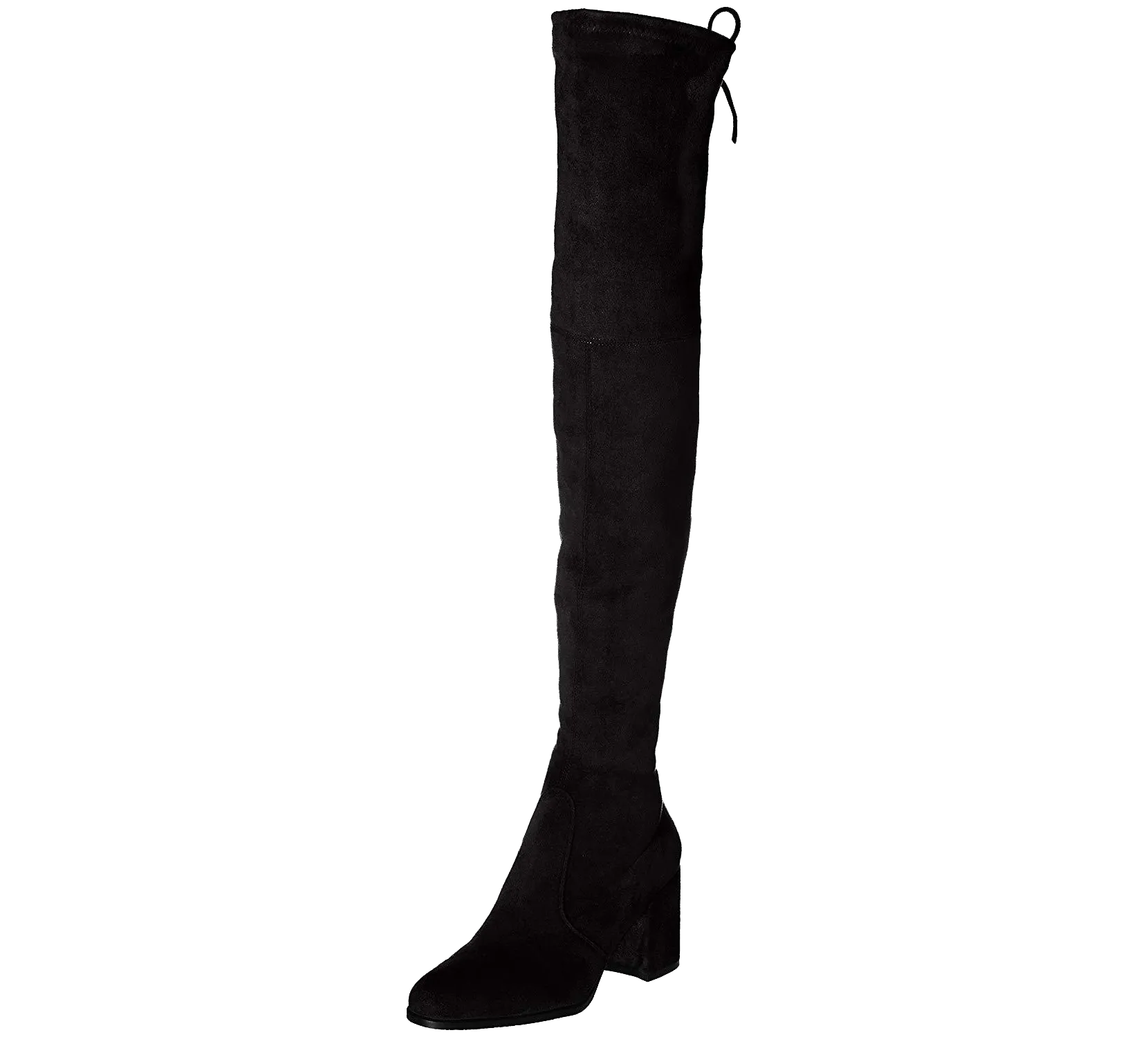Paige Slim Fit Over The Knee Block Heel Boots