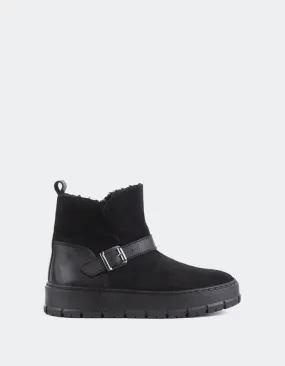 Plorin Black Suede