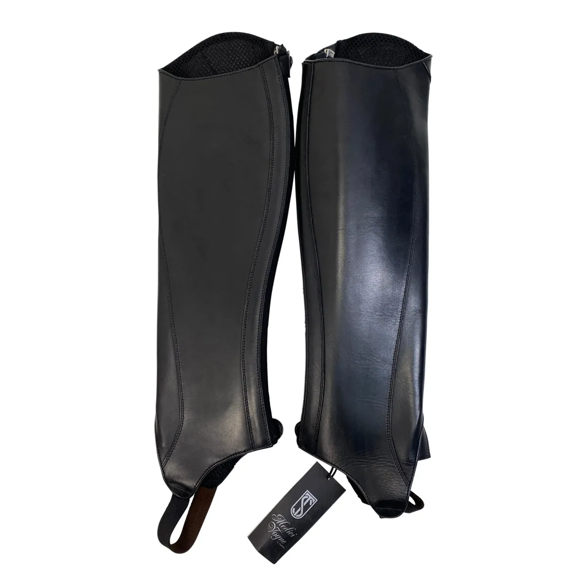 Tredstep 'Medici Vogue' Half Chaps in Black - Calf 13 Height 17 (Slim/Tall)