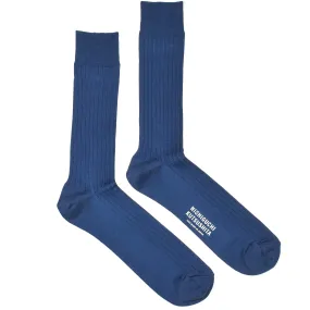 Trouser Sock • Silk/Cotton Rib