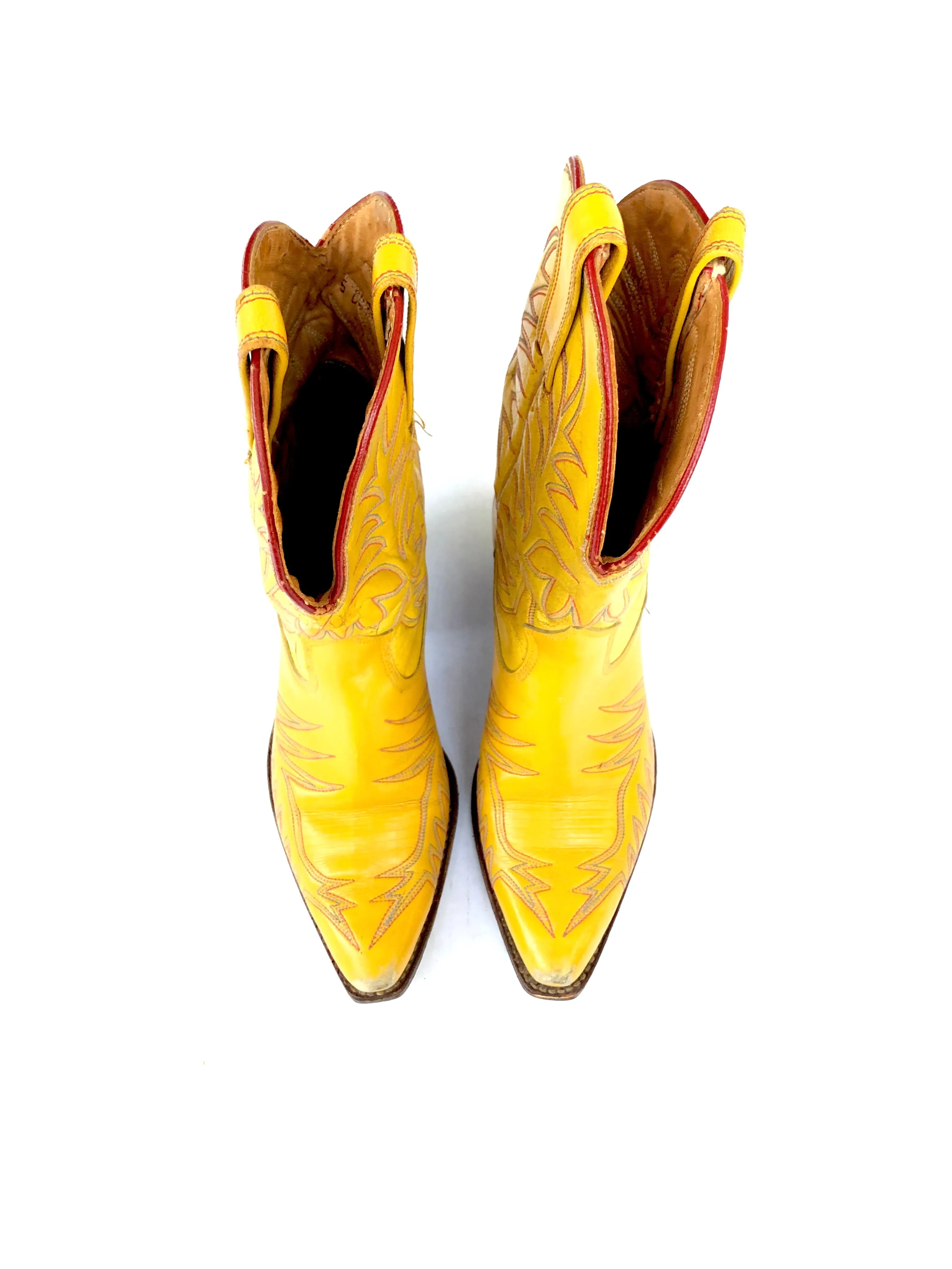 VINTAGE: 1950s Acme Western Cowboy Boots