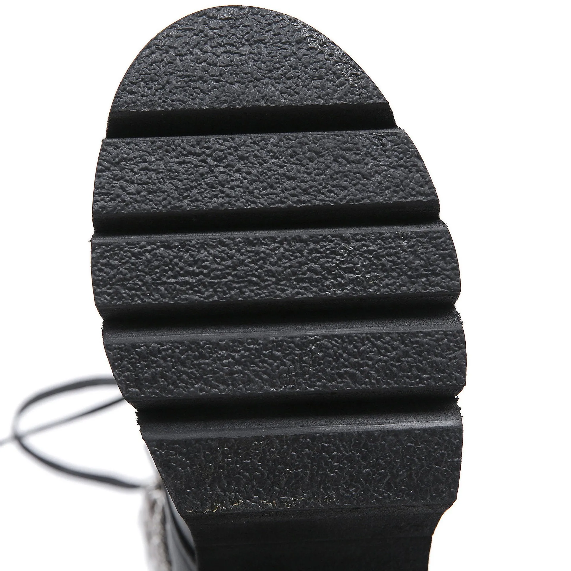 Women's black rivets buckle strap mid calf motorcycle boots